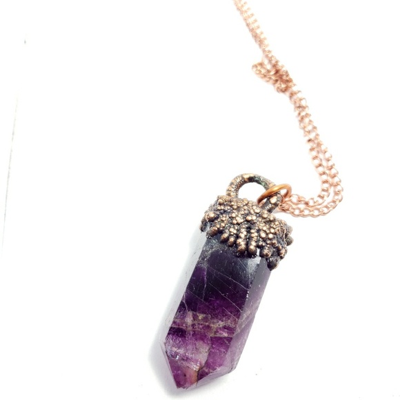 Flourite crystal necklace - Picture 8 of 8